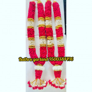 Red Wedding Garland