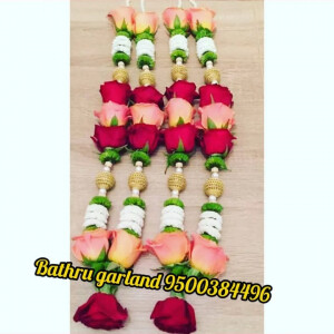 Pink Red Rolling Garland