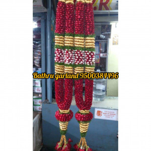 Red Wedding Garland