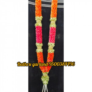 Rose and Orange Wedding Garland