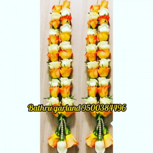 Sandal White Wedding Garland
